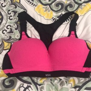 Pink VS sports bra